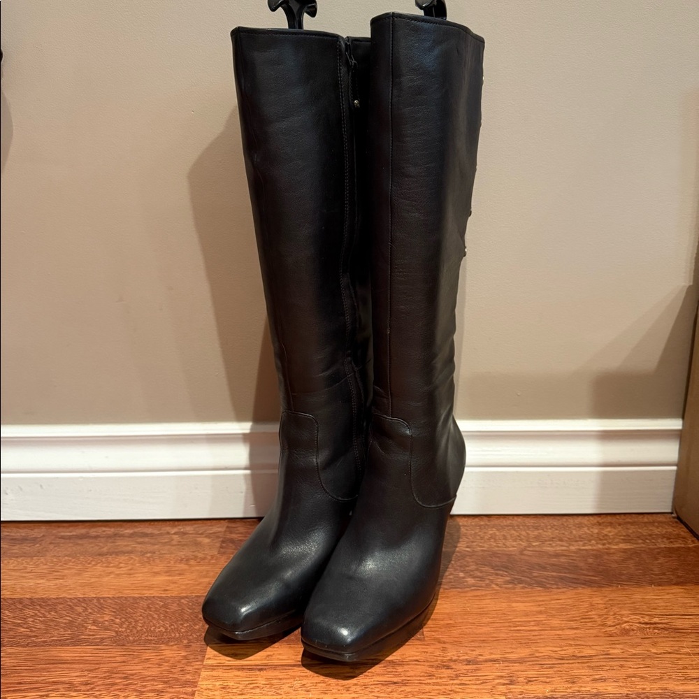 Black Leather Boots